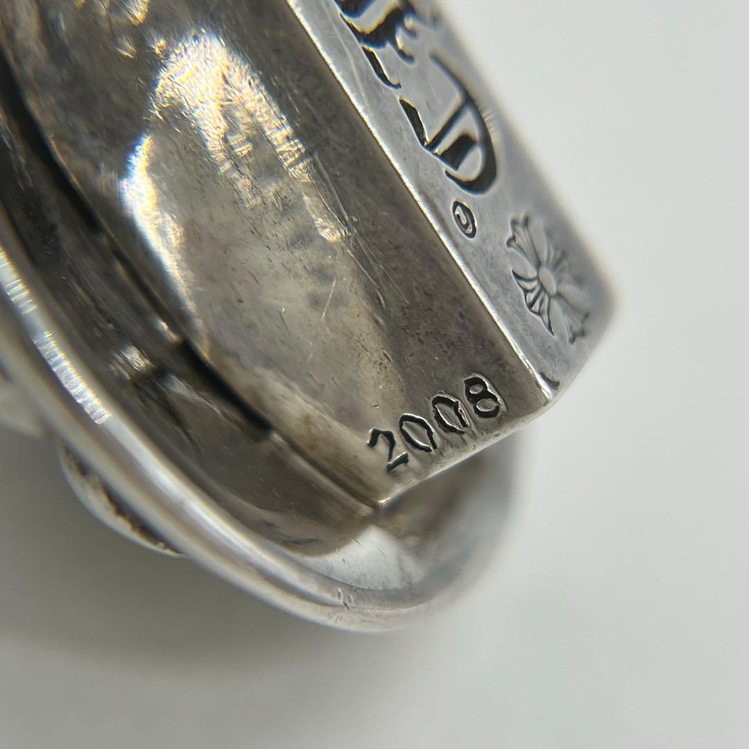 クロムハーツ CHROME HEARTSクロスボール ヘアゴム コンチョ SV