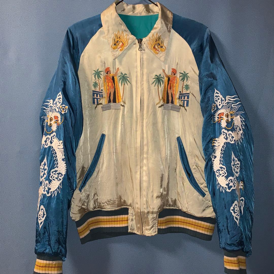 Pherrow's ハワイ ホノルル スカジャン サイズXL リバーシブル