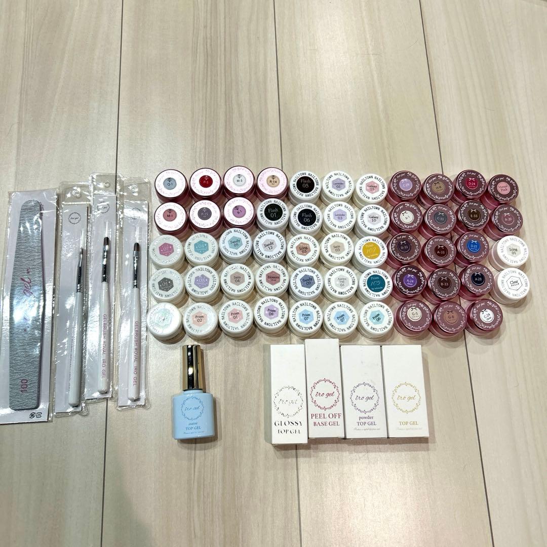 新品 ネイルタウン イロジェル マグネット フラッシュ まとめ売り ブラシ