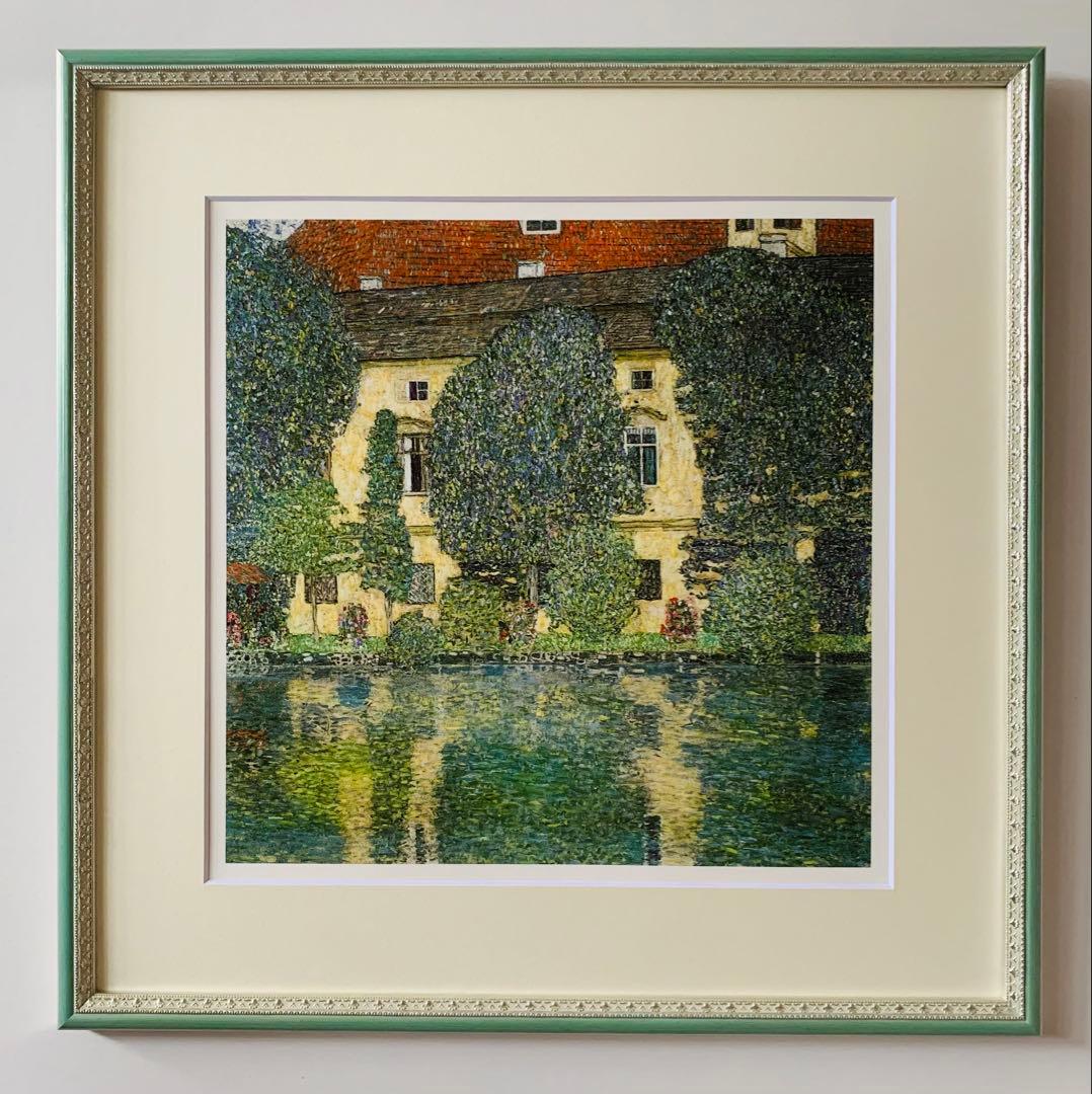 絵画 （9） 湖畔の家 Amazon.co.jp: 画家 黒田清輝 世界の名画 湖畔 ポスター プリント