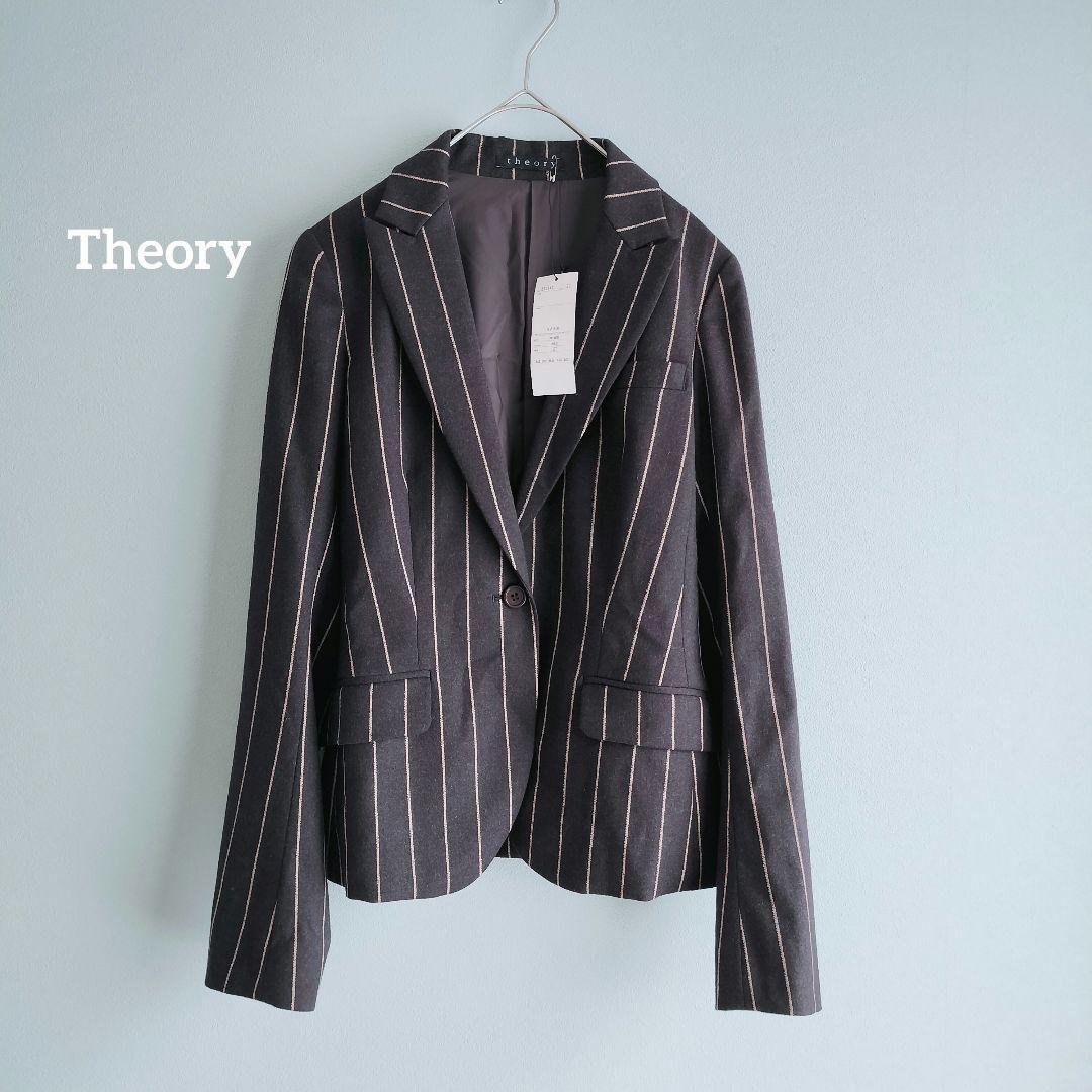 奏羽 セオリー Theory パンツスーツ セットアップ ストライプ