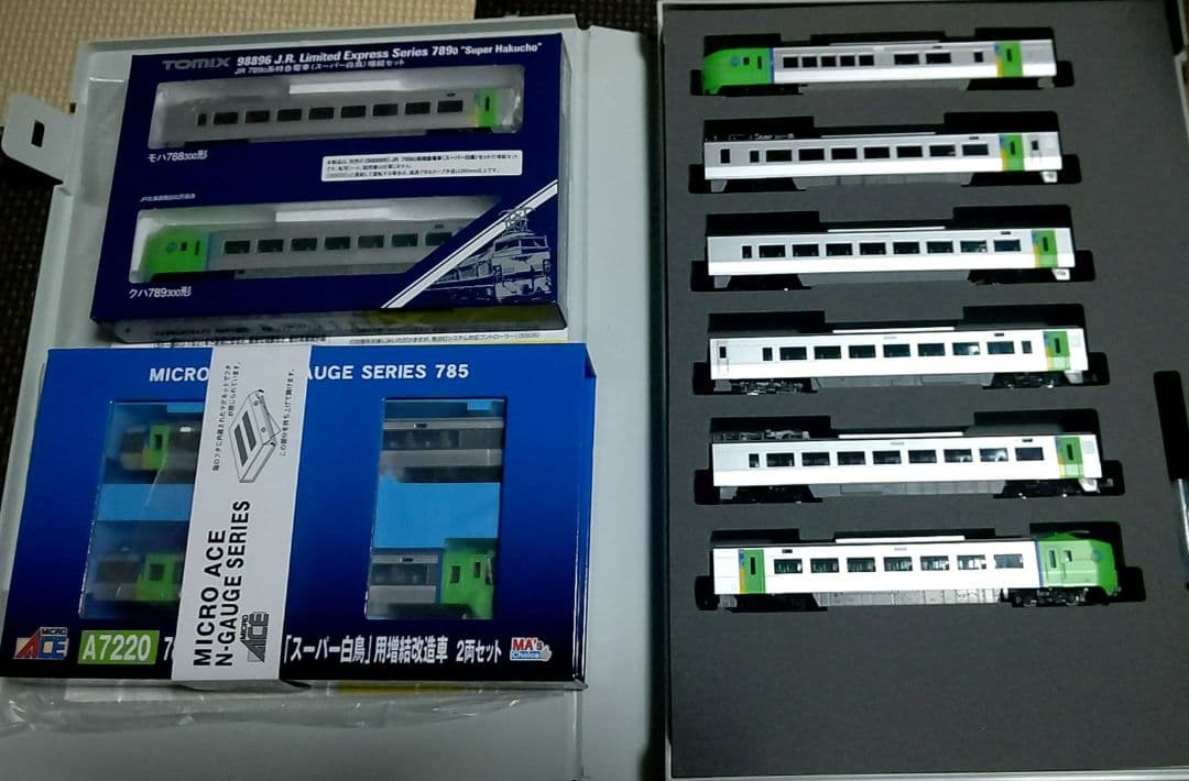 TOMIX 789-0系 特急スーパー白鳥 基本+増結+785系増結改造車セット