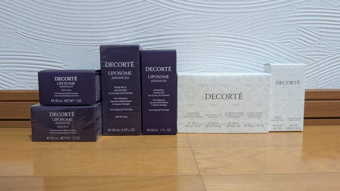 【新品】コスメデコルテ リポソーム リペアセラム リペアクリーム 他7点セット