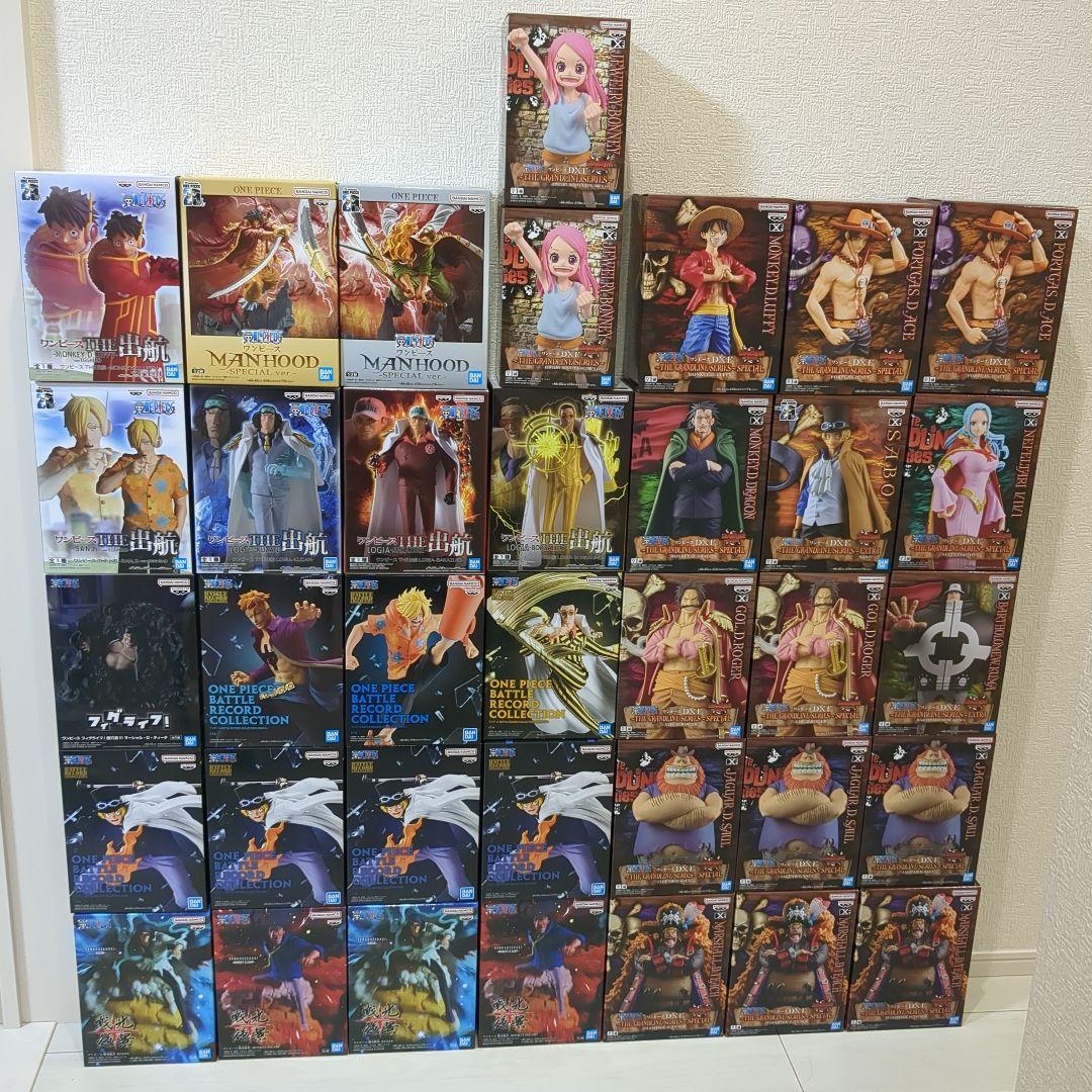 ワンピースフィギュア　36体　ロジャー　白ひげ　黒ひげ　エース　ドラゴン　サボ