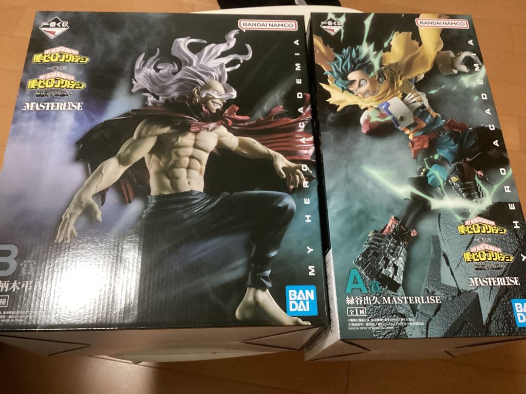 一番くじ　僕のヒーローアカデミア　A賞　緑谷出久　B賞　死柄木弔　相反する思い ヒロアカ』新作一番くじ“相反する思い”が本日（7/26）発売。デクvs死柄