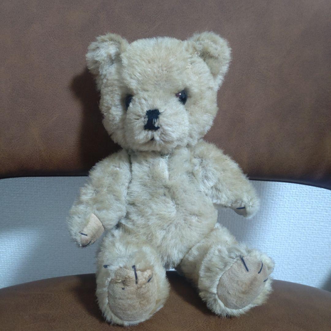 テディベア　くま　ぬいぐるみ　あどけないアンティーク　ベア