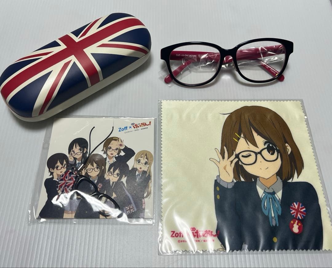 Zoff×映画「けいおん！」コラボダテメガネ 平沢唯モデル