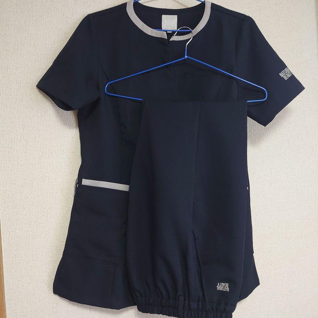 【新品あり】NATURAL BEAUTY ナース服 上下 Lサイズ 3点セット