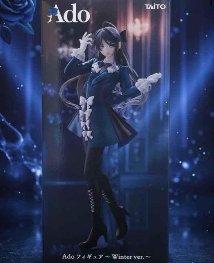 Ado フィギュア Winter ver. ラウンドワン限定 3個 セット 未開封】ラウンドワン限定 Ado アド フィギュア Winter ver 3個 - メルカリ