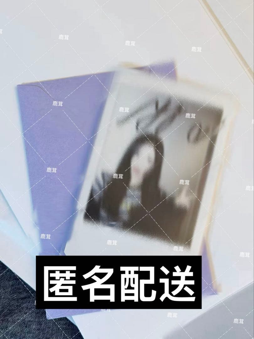 aespa ニンニン　直筆サイン入り　写真　チェキ　richman 直筆サイン