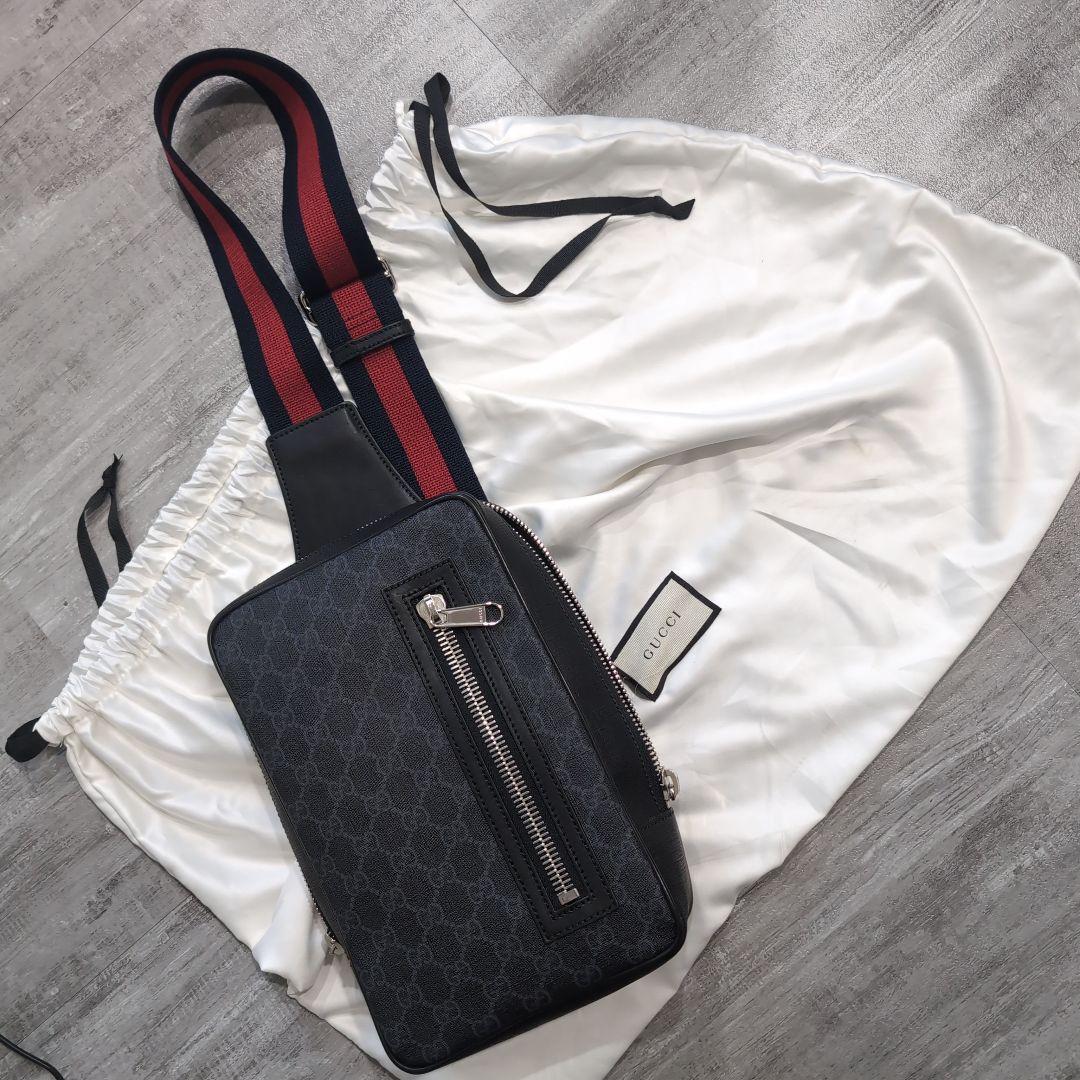 本日最終お値下げ☆GGブラック超美品ボディバッグ ボディバッグ / 高密度ナイロン(その他のバッグ) | MK MICHEL KLEIN