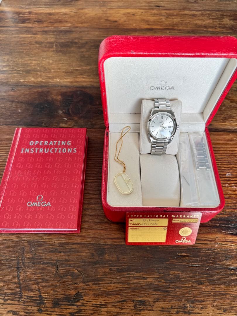 【ジャンク品】オメガ OMEGA シーマスター アクアテラ 2518.30.00