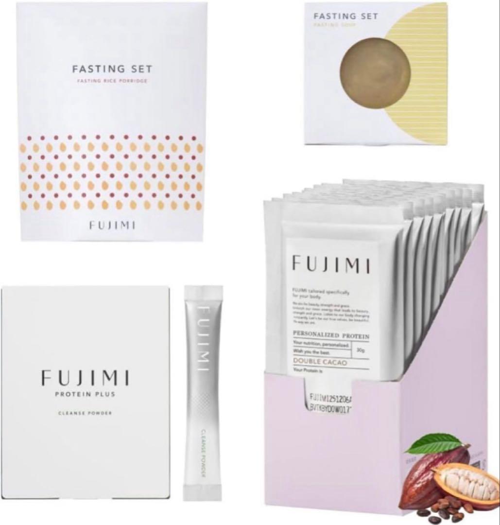 【未開封】FUJIMI（フジミ）ファスティングセット ダブルカカオフレーバー Amazon | FUJIMI（フジミ）ファスティングセット トロピカルフレーバー