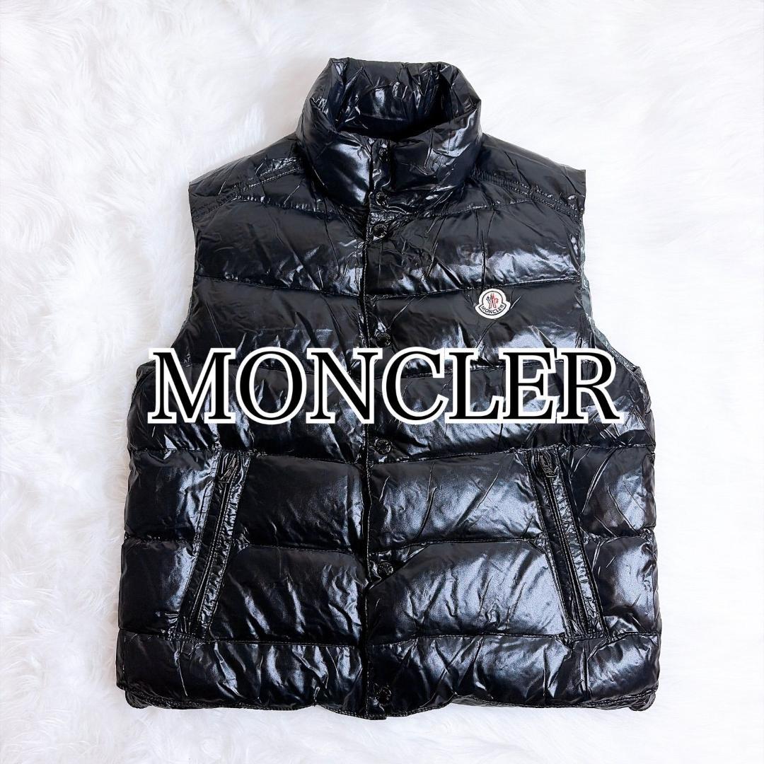 モンクレール　ダウンベスト 2 ナイロン 112-091-43350-05 MONCLER（モンクレール） ナイロン ダウンベスト/2/ブラック/ダウン