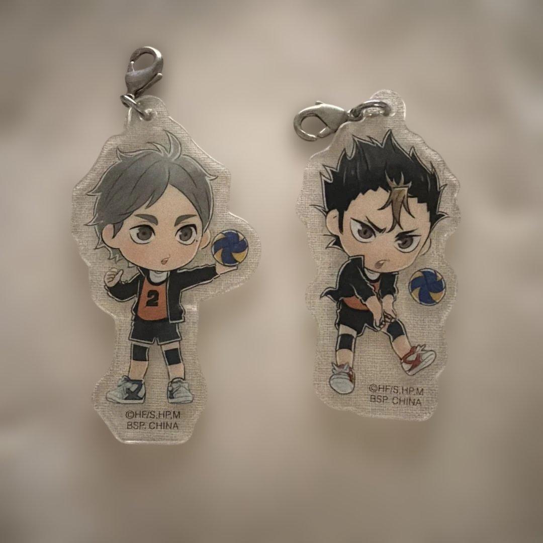ハイキュー!! 一番くじ アクキー アクリルキーホルダー 菅原孝支 西谷