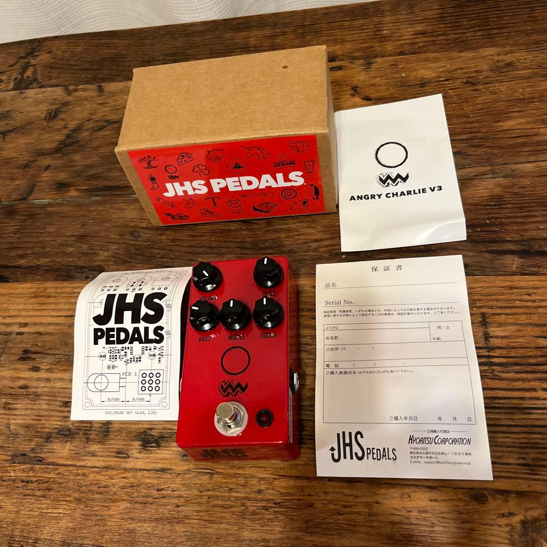ギター JHS PEDALS Angry Charlie V3