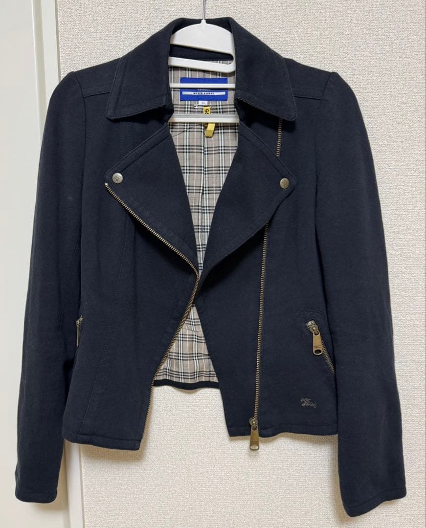 BURBERRY BLUE LABEL(バーバリーブルーレーベル)ジャケット38 中古・古着通販】BURBERRY BLUE LABEL (バーバリーブルーレーベル