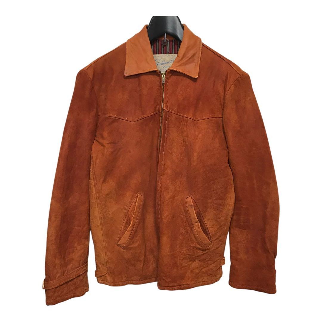 50s Sears Fieldmaster ビンテージレザージャケット　ブラウン