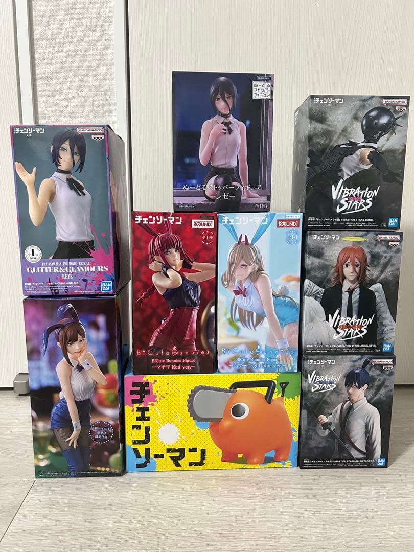 チェンソーマンフィギュアまとめ売り　レゼ　マキマ　パワー　ボム　アキ　天使の悪魔 天使の悪魔】劇場版『チェンソーマン レゼ篇』 ハイプレミアム