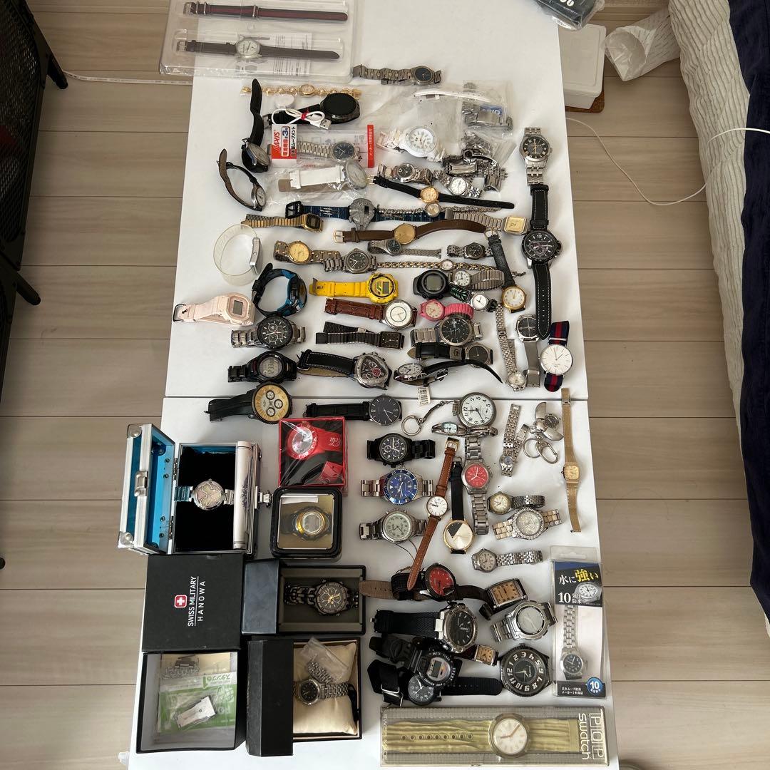 M*e様 時計　大量 ジャンク 腕時計 腕時計 44本まとめ売り ジャンク品 大量セット｜Yahoo!フリマ（旧