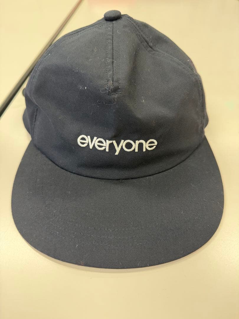 everyone tropical wool cap NAVY 新品未使用 everyone original logo tropical wool cap (NAVY) | everyone