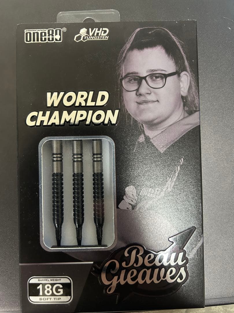 【廃盤激レア】　ダーツ　ONE80 ボウ・グリーブスモデル2 18g VHD