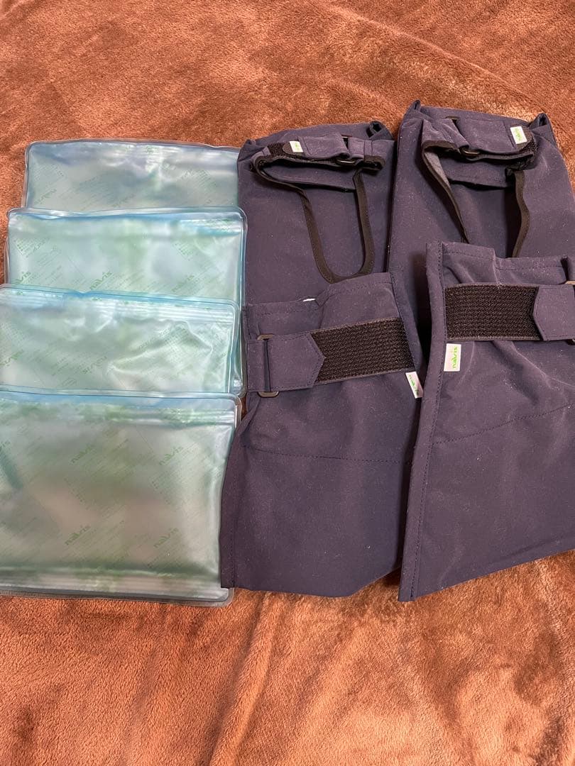 アズワン　フローズングローブ　手足セット　フルサイズ保冷剤４点　美品