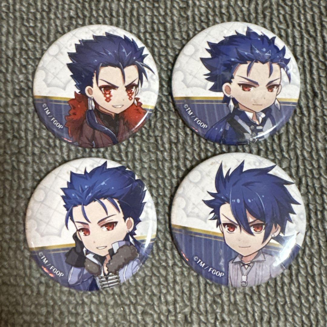 FGO CBCカフェ クーフーリン 缶バッジ 4点セット - メルカリ