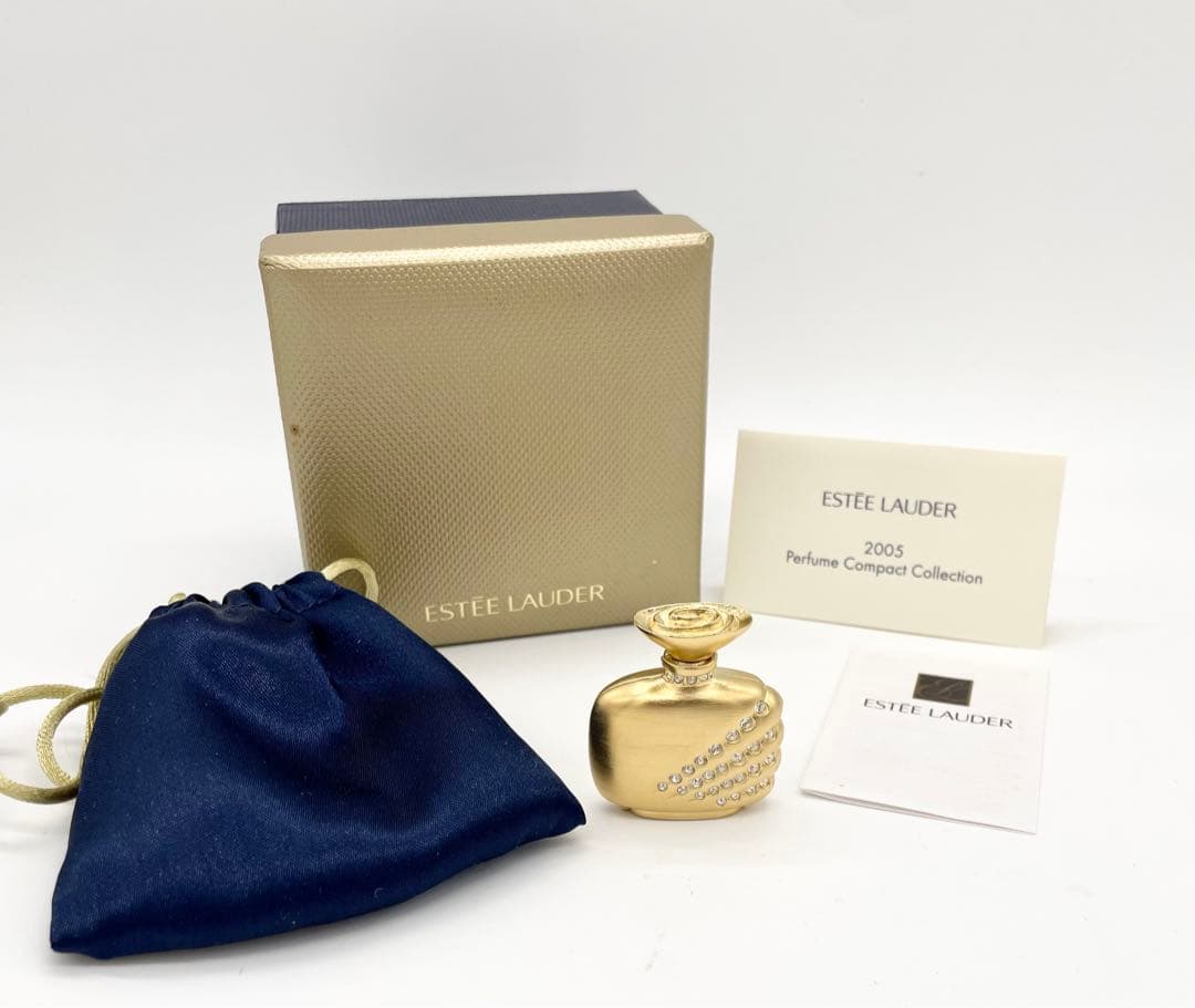 ヴィンテージ　エスティーローダー　ロマンティック　モーメント　練り香水　2005