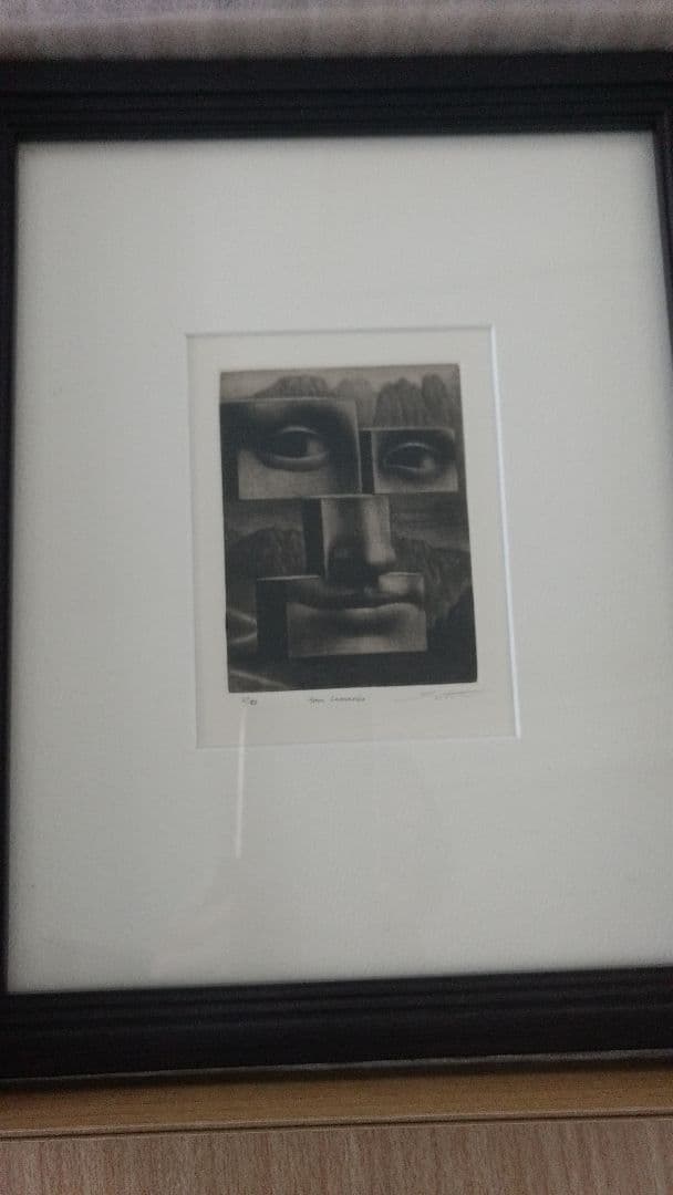 銅版画　from Leonard 作田富幸