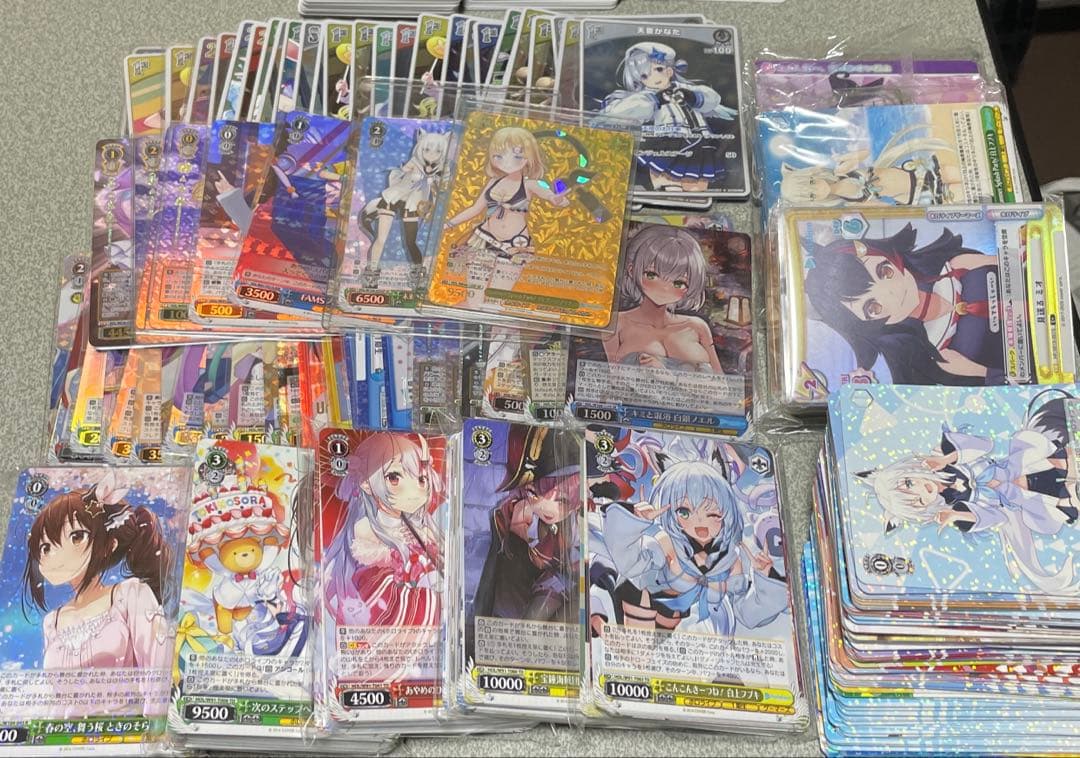 ホロライブ　カード　まとめ　ヴァイスシュヴァルツ　ホロカ　reバース　サイン