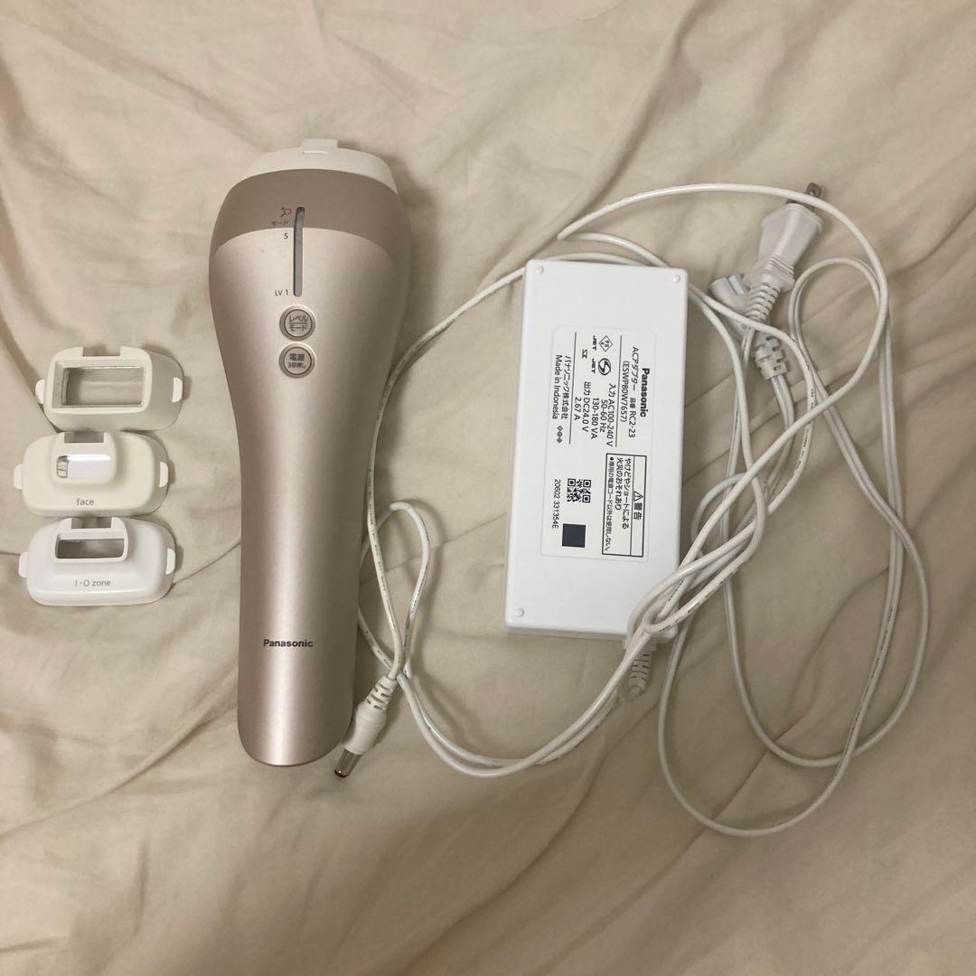 したけ！Panasonic 脱毛器 本体とヘッド3点セット