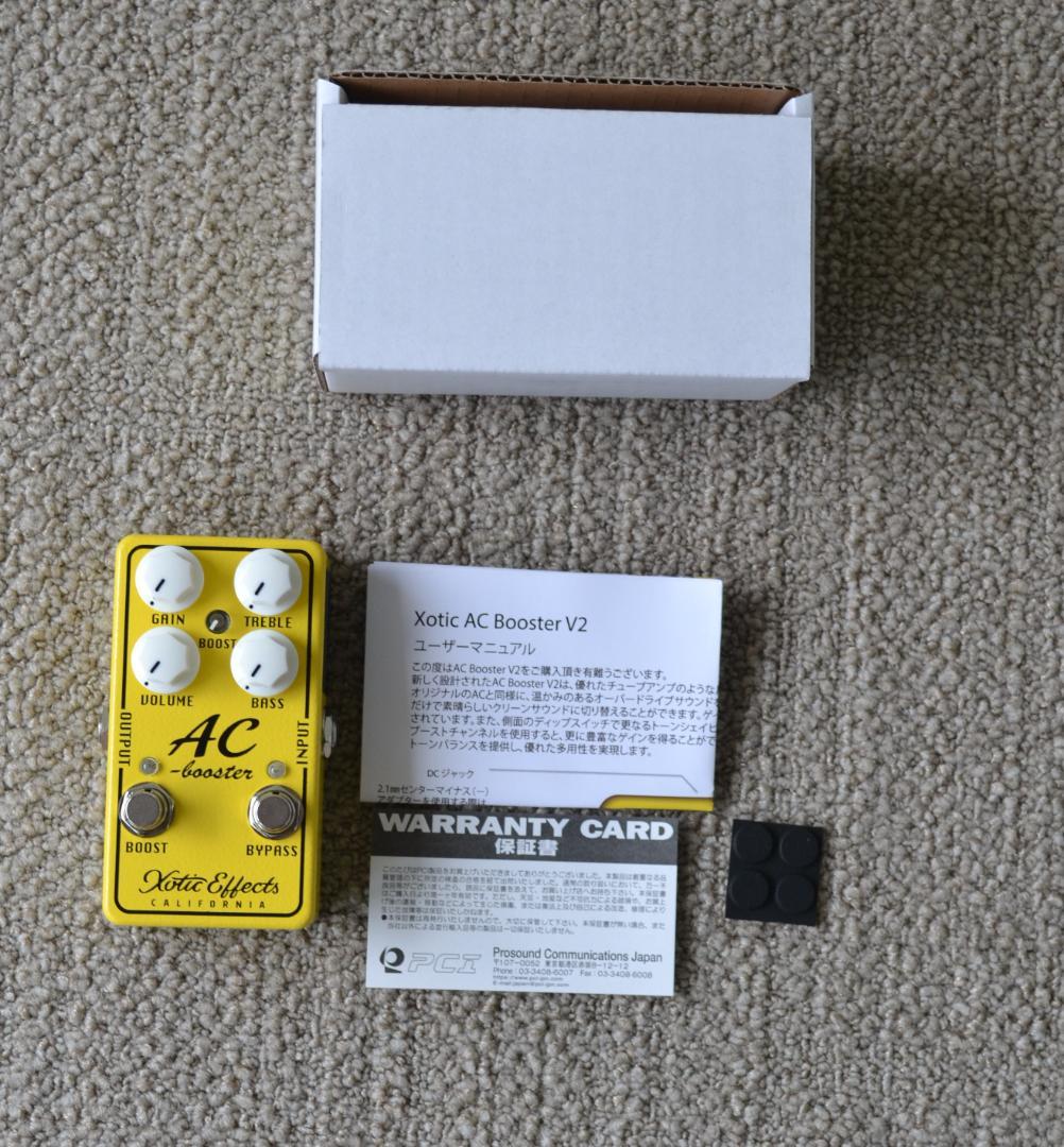【未使用】Xotic Effects AC Booster V2 Xotic Effects AC Booster-V2 – Vintage Guitar® magazine