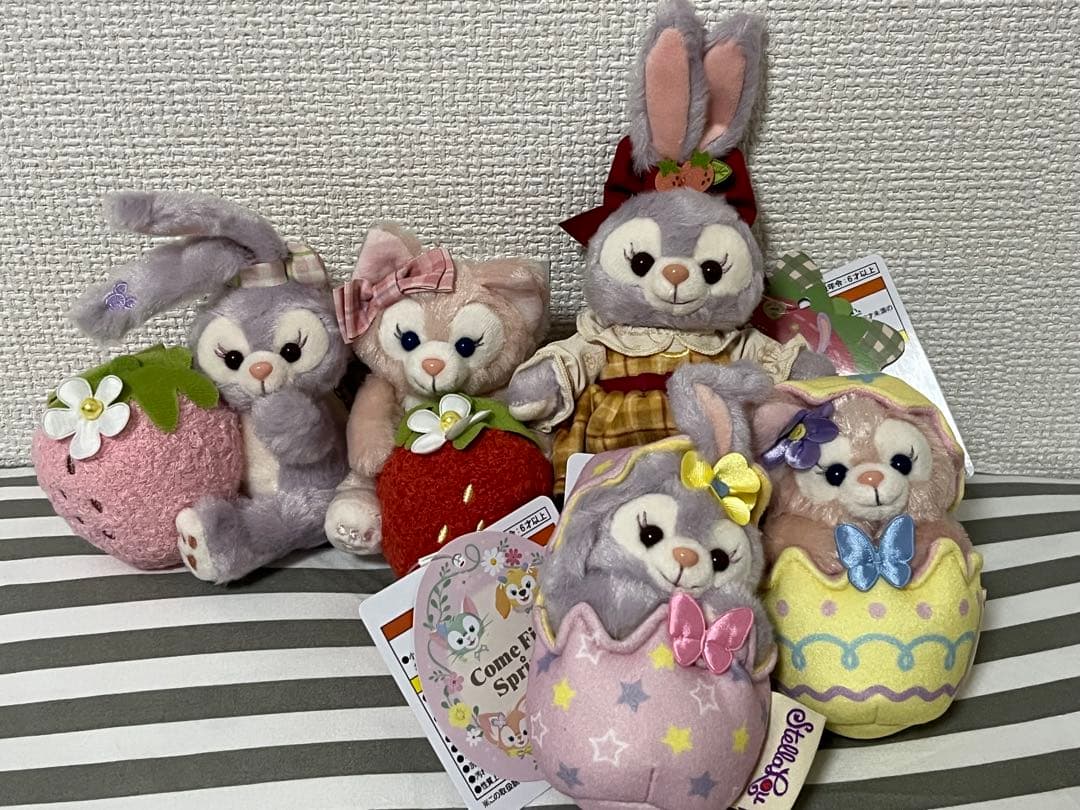 【超美品】新品未使用　ステラルー　リーナベル　ぬいぐるみバッジ・チャーム