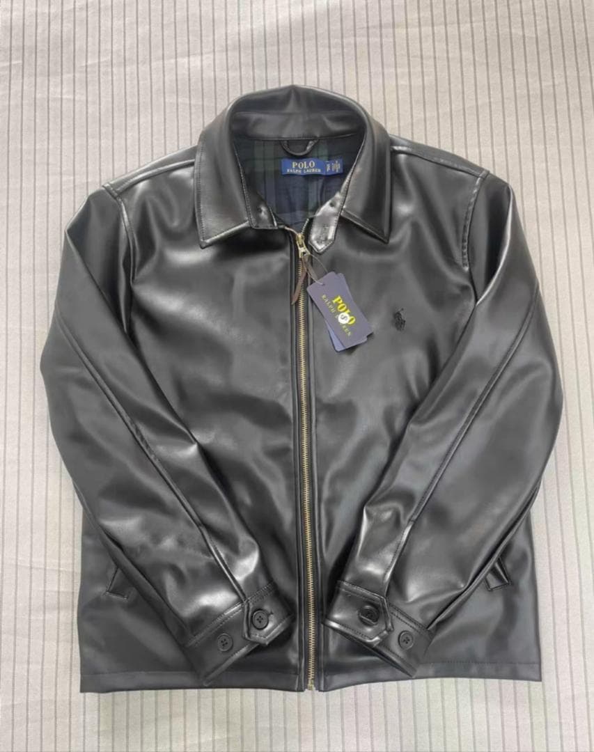 polo ralph lauren レザージャケット S