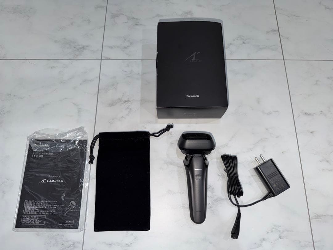 美品　パナソニック　ラムダッシュ Pro 6枚刃　ES-LS5B-K Amazon | パナソニック ラムダッシュPRO メンズシェーバー 6枚刃