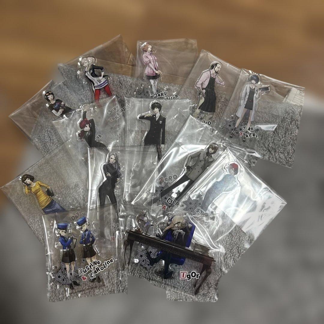 ペルソナ5 一番くじ　アクリルスタンド　セット 新品】ペルソナ5 ザ・ロイヤル 一番くじ アクリルスタンド 全25種
