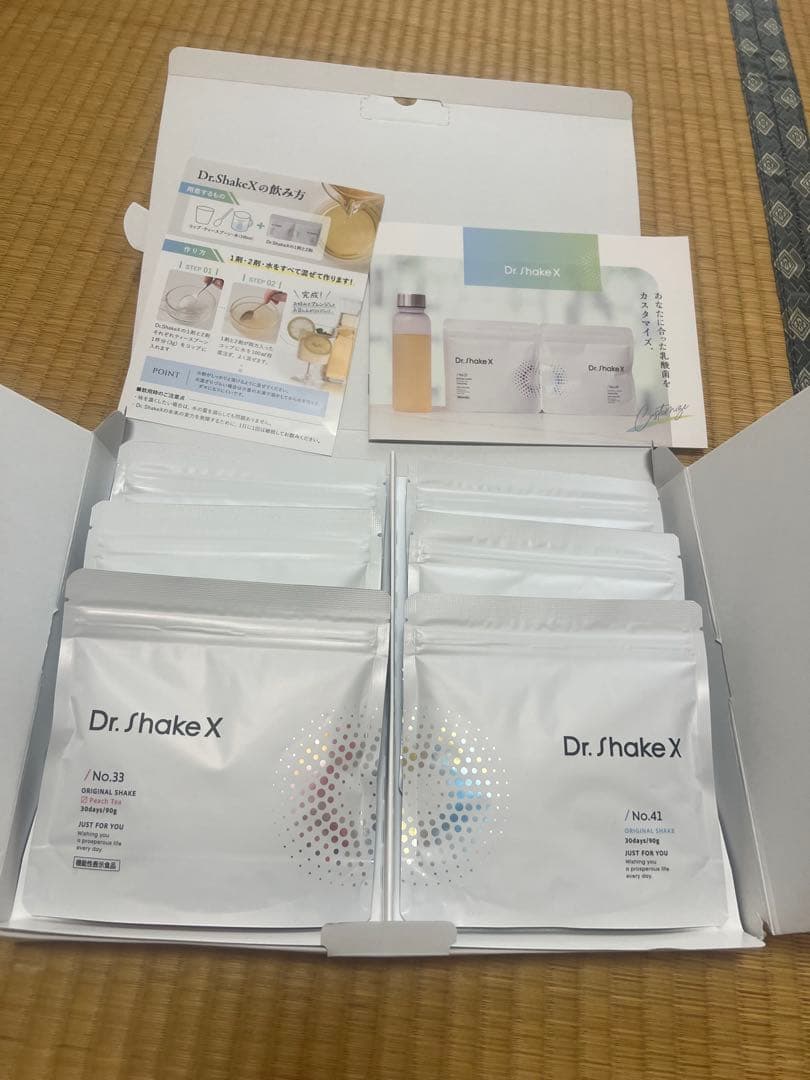 Dr. Shake X ドクターシェイクス No.33No.41各3袋