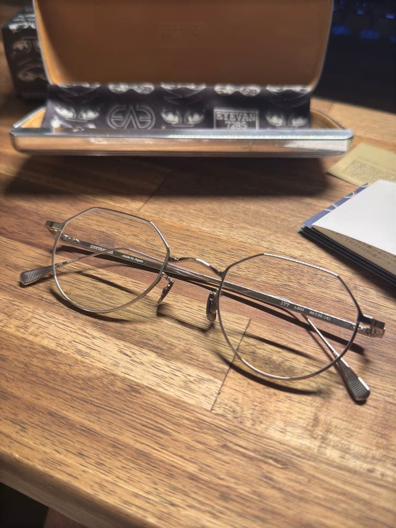 【EYEVAN 7285】model.177 col.800 2度着用美品