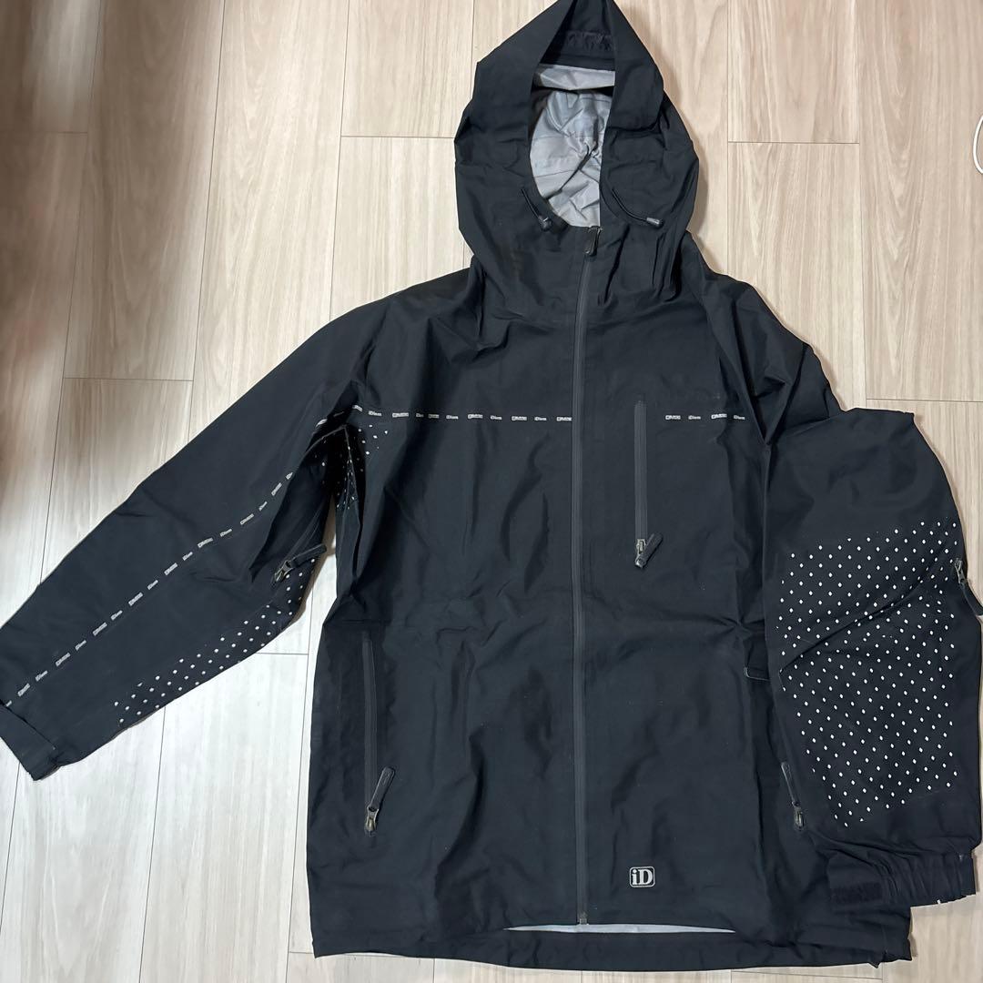 【同モデルのミトンおまけ】Burton iDiom スノボウェア（ブラック、L）