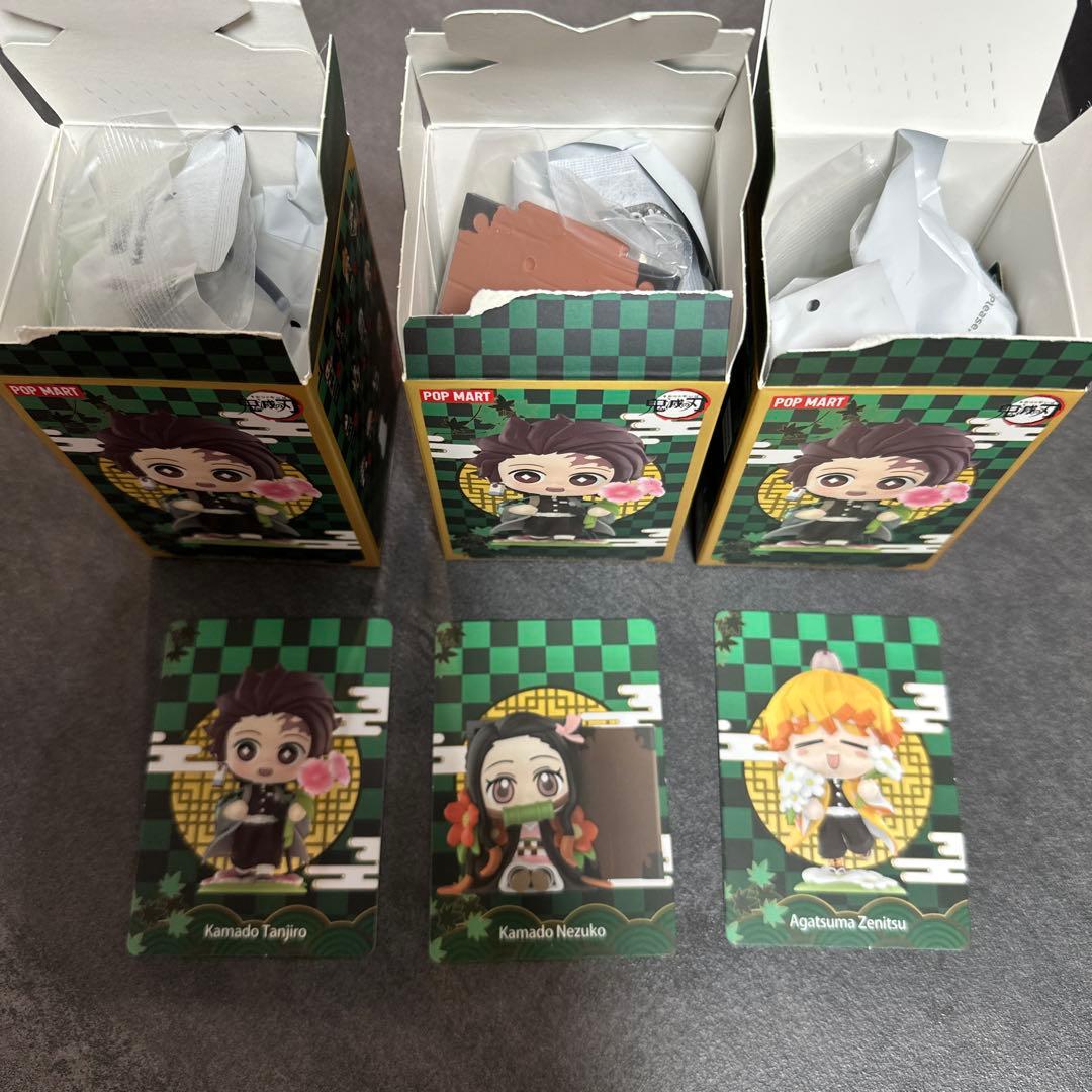 POPMART 鬼滅の刃 誕生日花 竈門炭治郎 竈門禰豆子 我妻善逸 - メルカリ