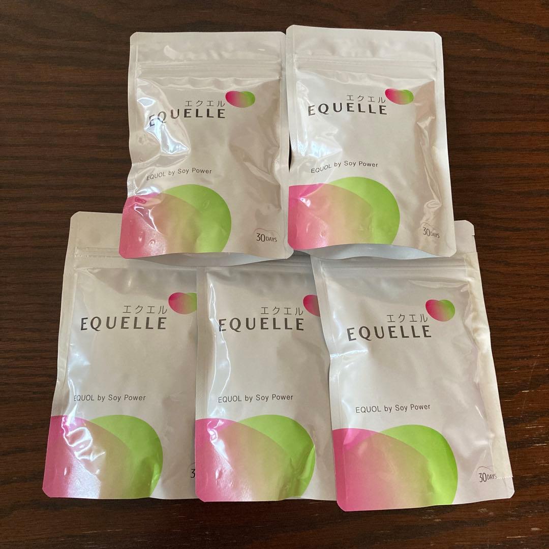 大塚製薬 エクエル 120粒入 5袋セット エクエル 120粒入 パウチ 5個 エクオール 大塚製薬 EQUELLE【代引き