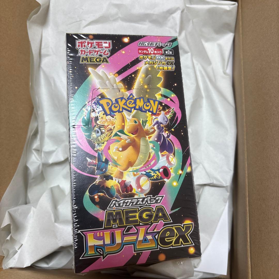 【シュリンク付き】ポケモンカードゲーム MEGAドリームEX ボックス
