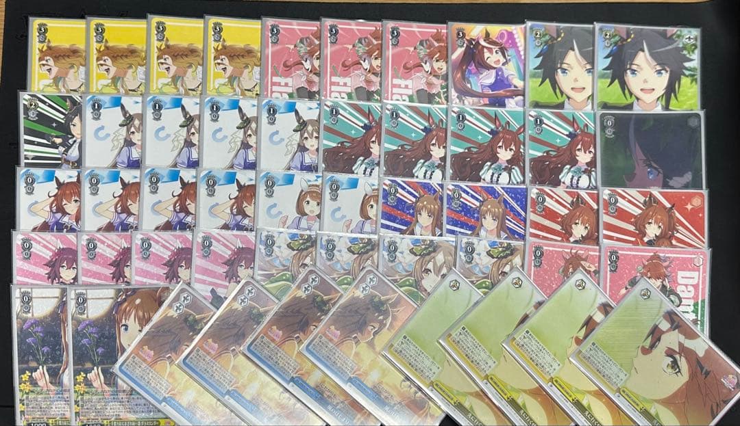 ヴァイスシュヴァルツ ウマ娘 ガチ構築デッキ