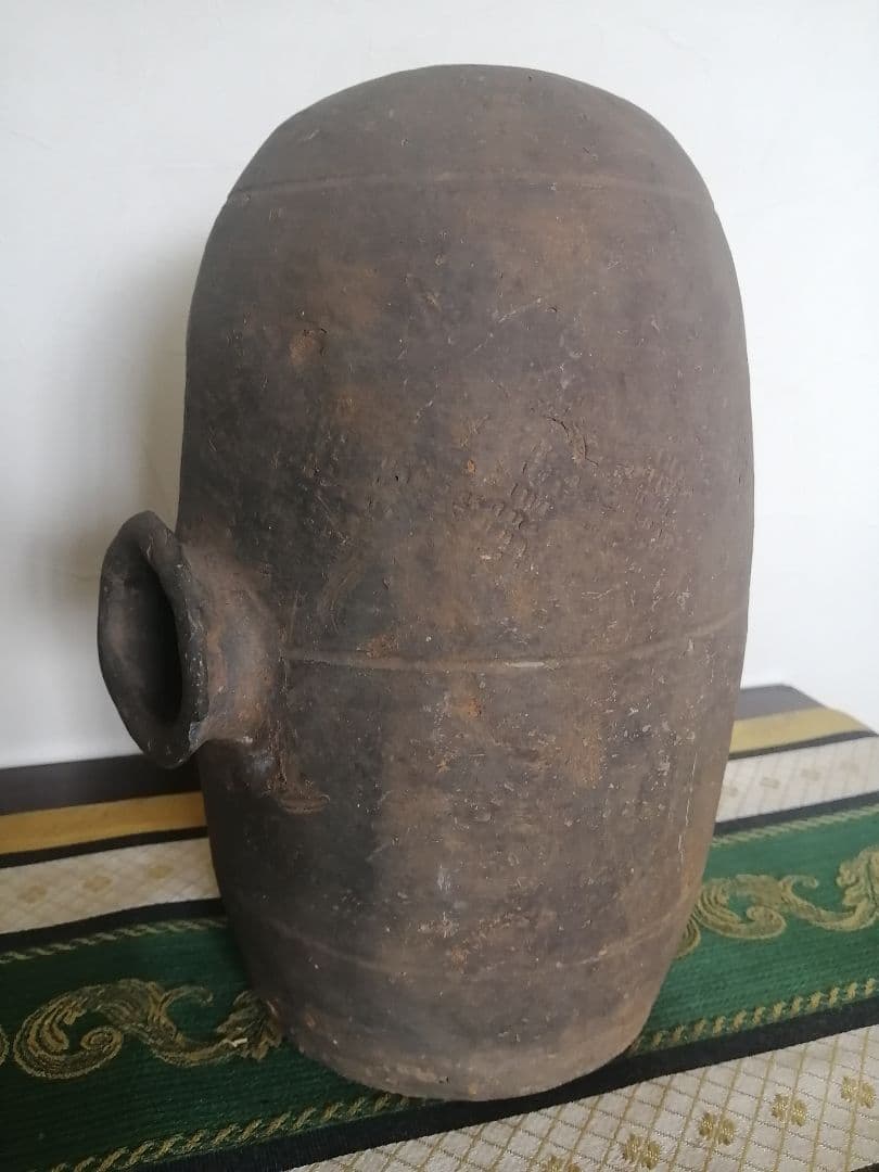 朝鮮古美術 李朝 高麗 扁壺 俵壺 花器 Yahoo!オークション -「俵壺」の落札相場・落札価格