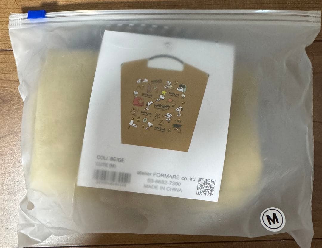 ボールアンドチェーン　スヌーピーフェスティバル ベージュ M 梅田阪急