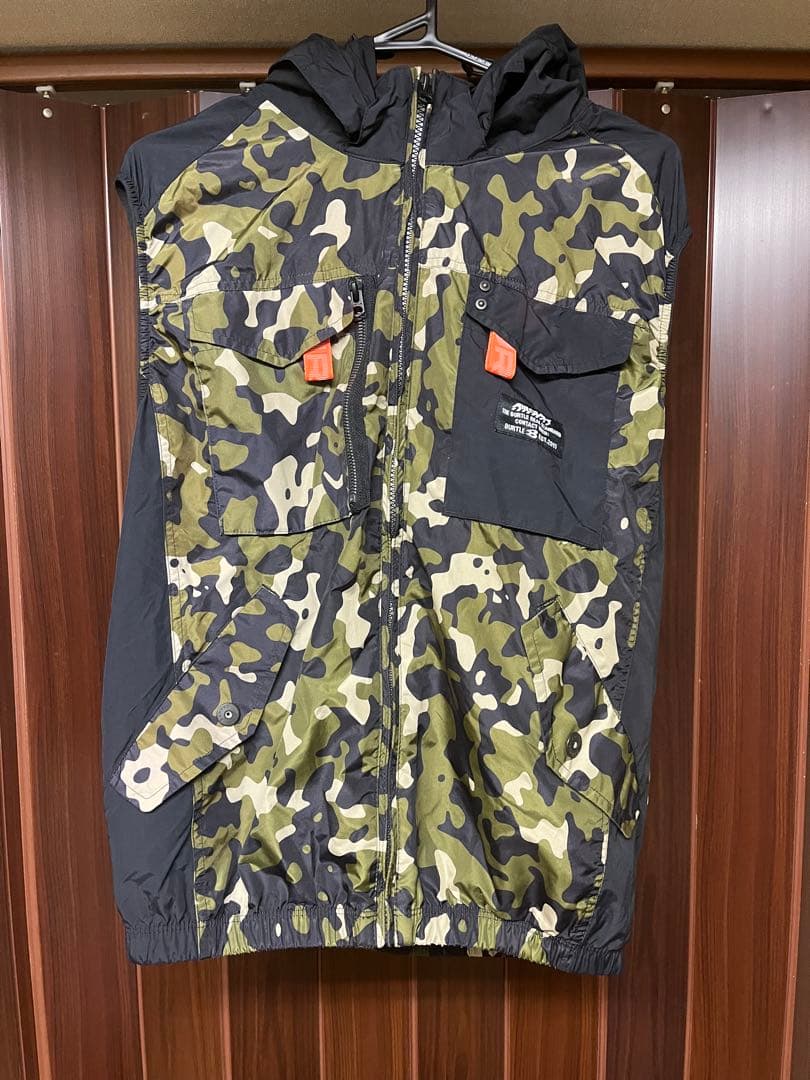 空調服 内蔵ファン付き　迷彩