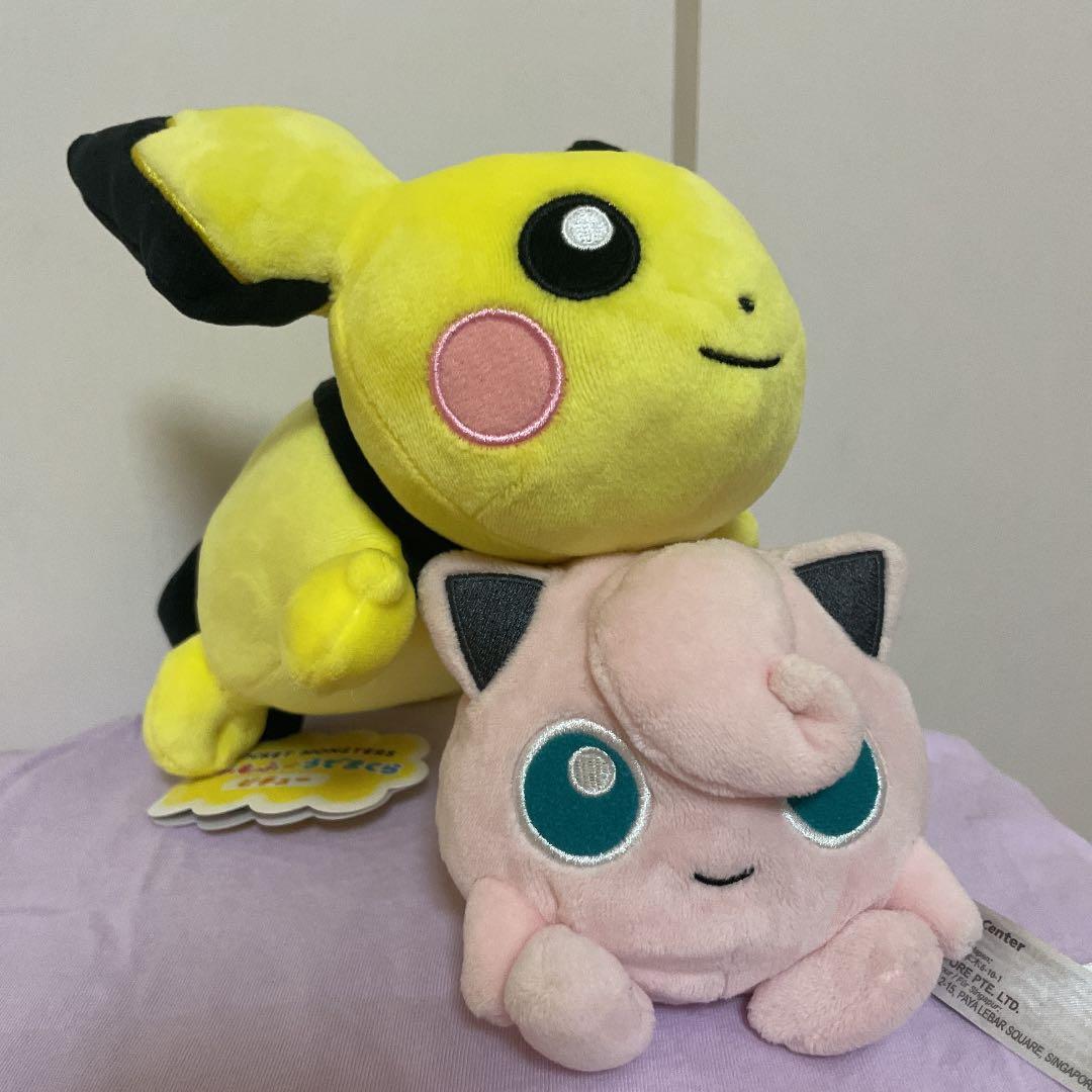ポケモン ぬいぐるみ　ピチュー&プリン　新品未使用 ポケモン／キミにきめた！ ポケモンゲットぬいぐるみ／ピチュー｜商品