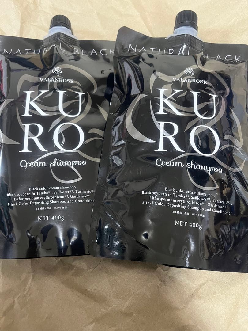 VALANROSE KUROクリームシャンプー 400g x 2個