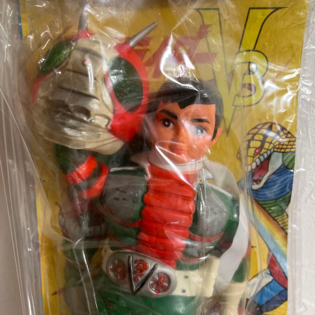 ⚠️デッドストック‼️ 仮面ライダーV3 面取れ バンダイ 昭和レトロ